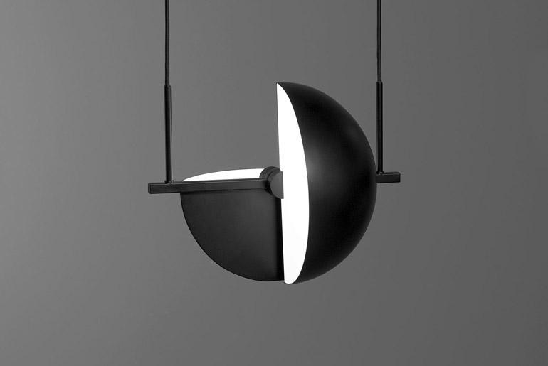 Trapeze pendant lamp